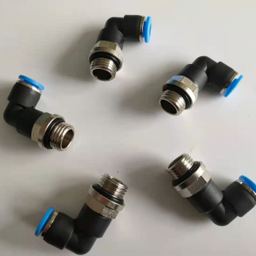 High-Quality PL1/4-G02 Plastic One-Touch Pneumatic Push-In Pipe Fittings