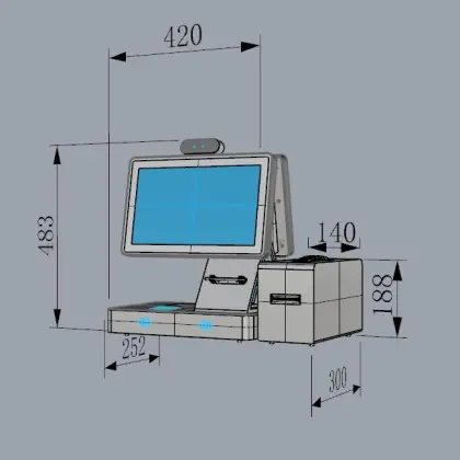 Desktop Check-in Kiosk for Hotels