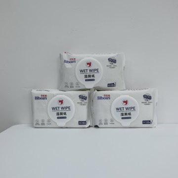 Embossed 80 Count Flushable Wipes