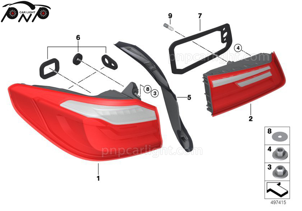 Bmw 5 Series Lci Tail Lights