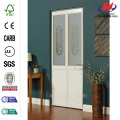 Glass Victorian Wood Reversible Bi-fold Door