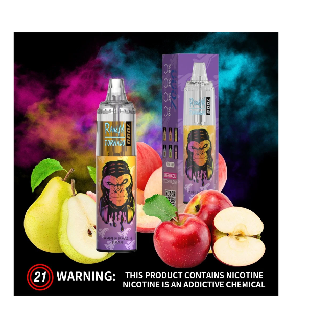 Einweg -Randm Tornado 7000 Puffs Vape