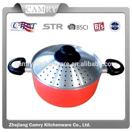 Royal aluminium colorful noodle pot