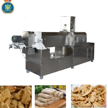 Automatic soya protein machine line / Protein food production line / TSP snacks extruder