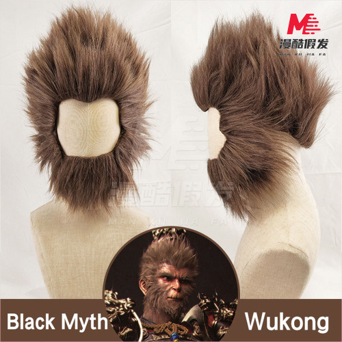 Huyền thoại đen Tôn Ngộ Không cosplay tóc giả