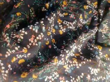 75D Hi-Multi Polyester Chiffon Printed Fabric