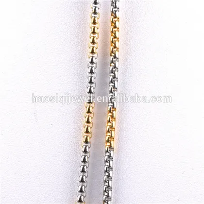 good quality stainless steel necklace pendant gold chain necklace jewelry