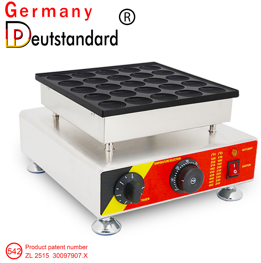 mini 25 agujeros proffertjes grill máquina holandesa para hacer panqueques
