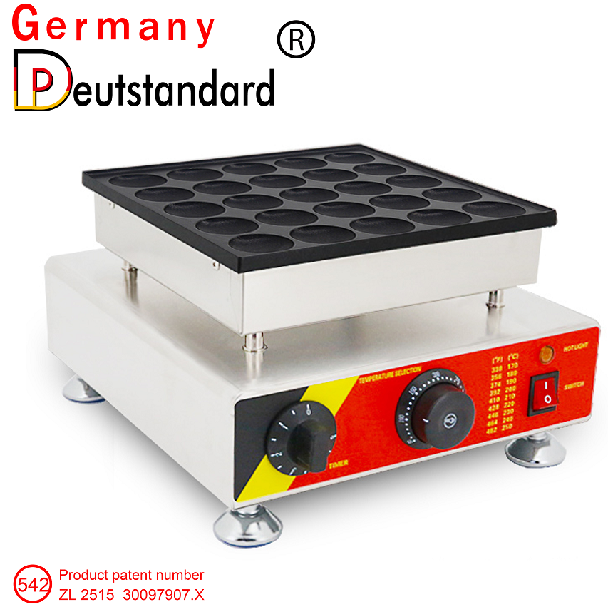 mini 25 holes proffertjes grill dutch pancake maker machine