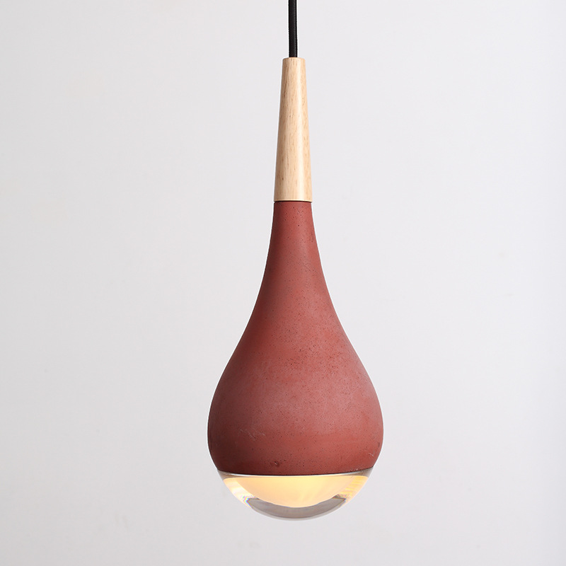 Hanging Concrete Pendant Lightsof3 Bulb Hanging Light