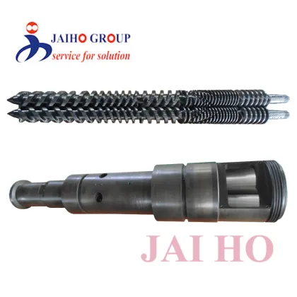 KraussMaffei KMD40 and KMD60 Conical Twin Screw Extruder Barrels