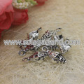 15 * 12MM Mặt dây chuyền bướm bạc Tây Tạng cổ Charms