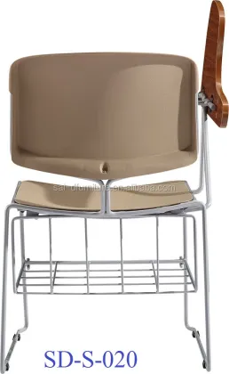 Plastic College Student Training Room Chair with Tablet - SD-S-020