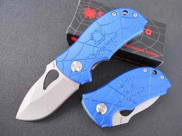 sand blast finish stainless steel blade w,aluminum handle