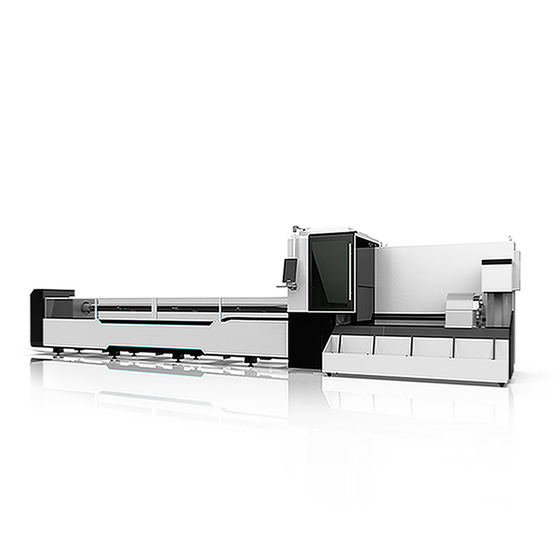 Máquina de corte a laser de fibra de tubo CNC