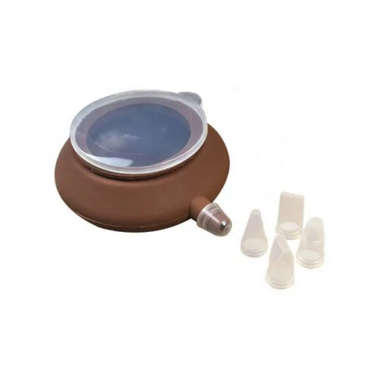 Hot Sale Silicone Macaron Baking Decorating Pen Set for Cakes and Pastries