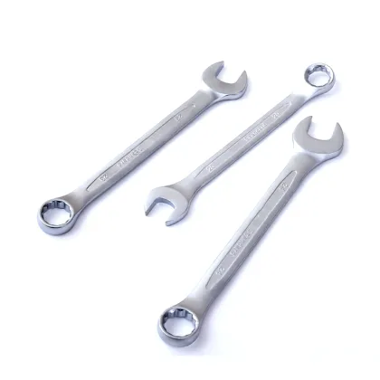 Popular 12pcs Combination Spanner Set 6-24mm German Type Satin Finish Wrenches