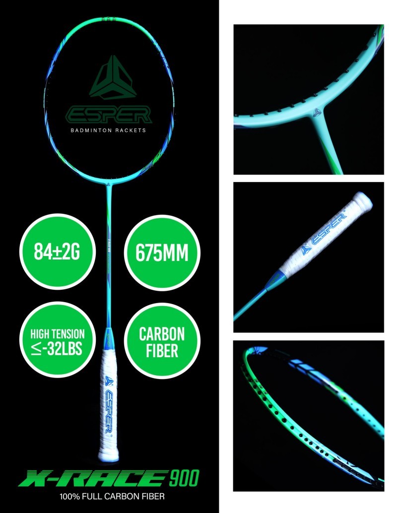 High Tension Carbon Badminton Racket