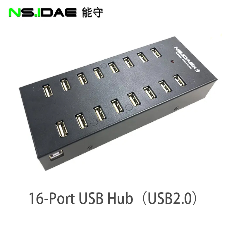 16 Port portátil USB2.0 Hub