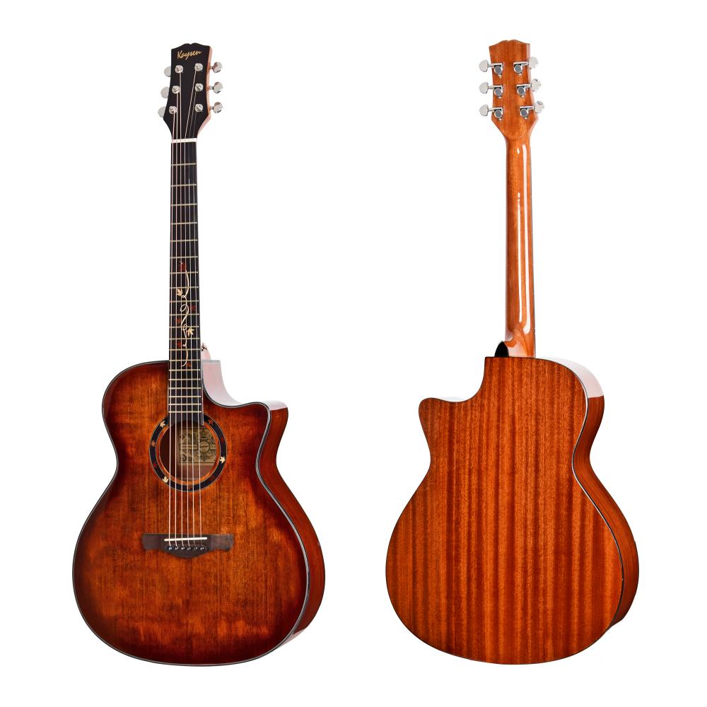 Kaysen K C17 C High End Solid Wood Acoustic Guitar 6