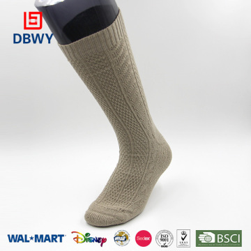 2015! Newest Fashion Elite Solid Color Knee High Wool Sock of China Manufacturer !
