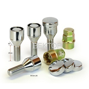 Plastic Cap Wheel Lock Bolt Cone Seat 