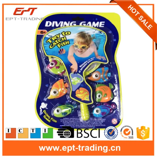 Summer beach toys kids water catch fish diving game