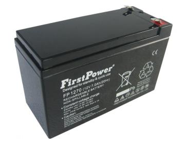 แบตเตอรี่รถพ่วงแบบชารเตอร์ 12 V6AH