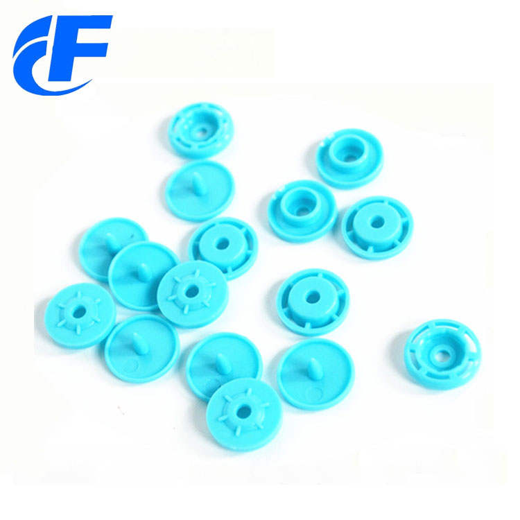 Round Plastic Snap ButtonT5 Baby Clothes Snaps Fasteners