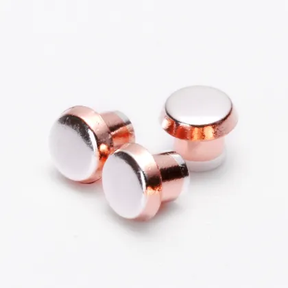 High Quality Relay Electrical Contact Rivets - Trimetal Silver Contact Rivets for Automotive Electric Appliances