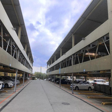 Sistema avanzado de estacionamiento de rompecabezas de 3 niveles
