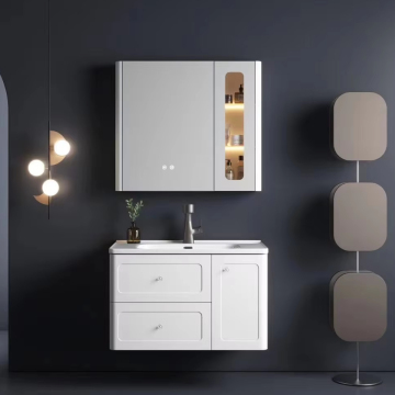 Wholesale Classic Wooden Bathroom Wall Cabinets for Hotels and Households