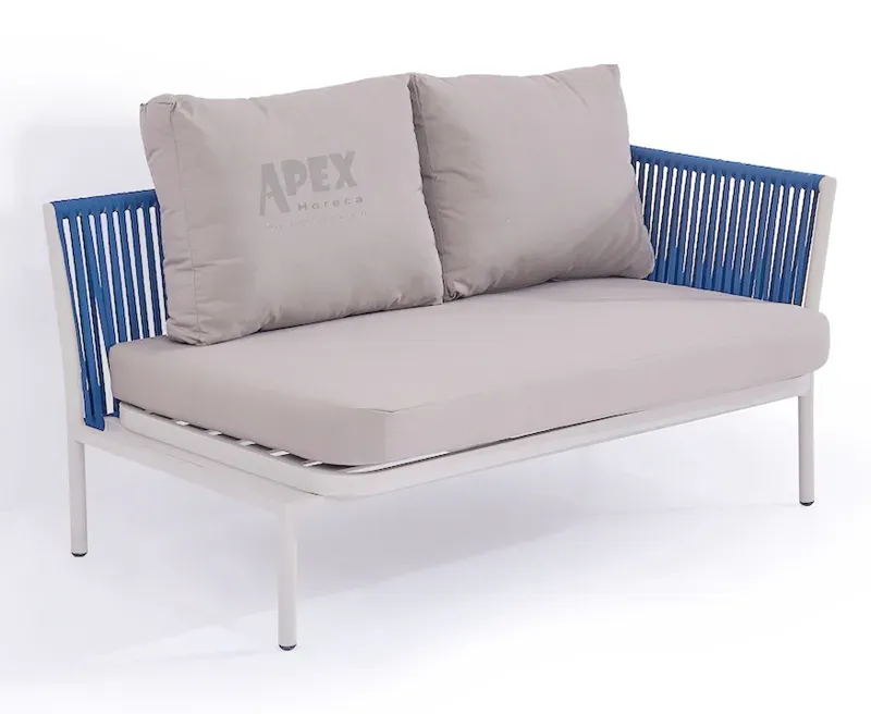 Modern Style Rope Aluminum Modular Outdoor Garden Sofa Set