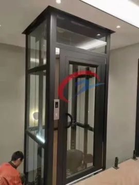 Custom Mini Shaft Elevator with Enclosure Villa