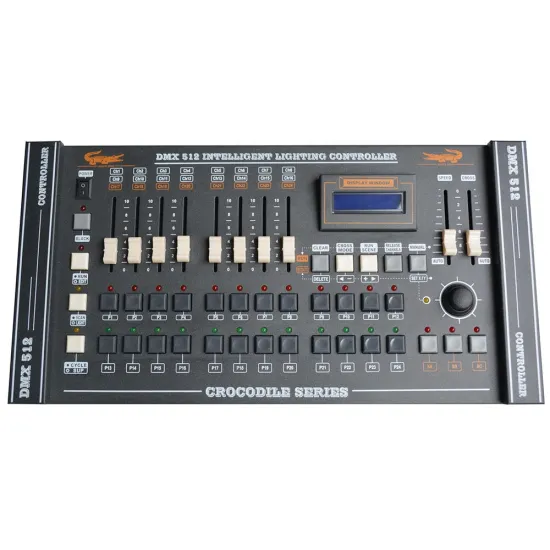 504 channel 8 slider DMX led running light controller