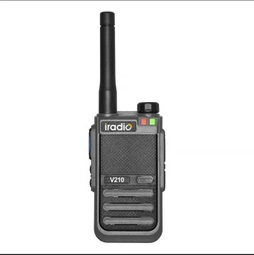 Iradio V210: 80 CH Channels, 2.5W Output Power, Analog Walkie Talkie with UHF/VHF/DMR