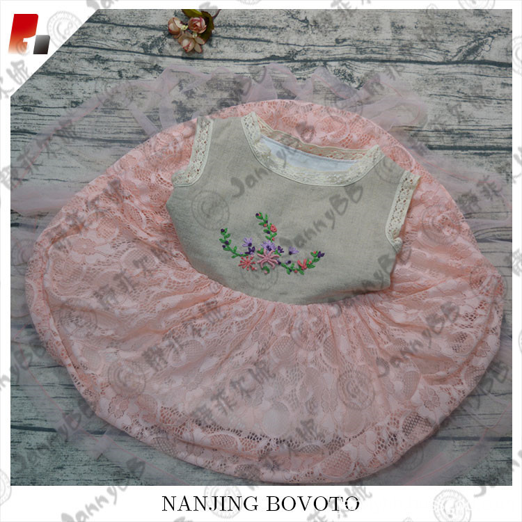 pink embroidery dress02