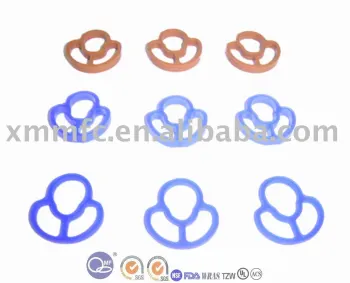 Silicone red rubber valve approved ROHS,WRAS,NSF