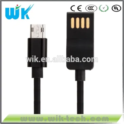 Wik Micro double sided micro usb data cable for samsung Samsung Mobile