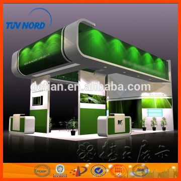 20*30ft fast assemble portable modular exhibition booth on rental or leasing