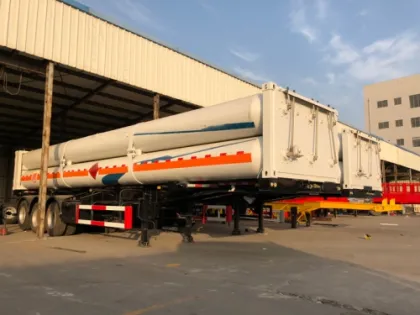 CNG Gas Cylinder Tanker Trailer Transportation and Storage