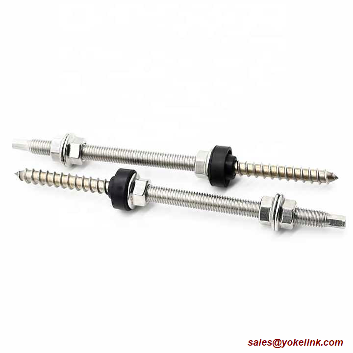 Napelemes rögzítőelem Szolártető akasztócsavar (M10X200mm)