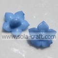 Mixed Color 10*16mm Solid Sunflower Frosted Acrylic Beads