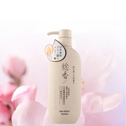 OKANEN Sakura Blossom Amino Acid Oil-Control Shampoo and Nourishing Conditioner