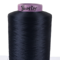 75/36 polyester textured yarn dope dyed black