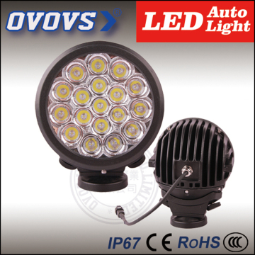 OVOVS working lights 90w auto part 7inch hybrid led tractor light for truck