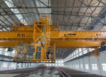 Elektrolitik bakır için çok işlevli havai vinç