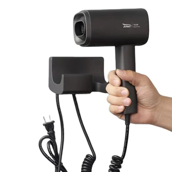 BOWEI Professional Wall-Mounted Hotel Salon Hair Dryer