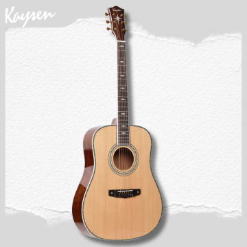 All Solid Acoustic Guitar with Superior Build