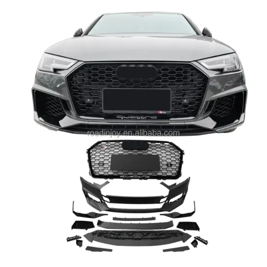 2017-2019 Audi A4 B9 RS4 Style Front Bumper Kit with Grille Upgrade - ABS Material